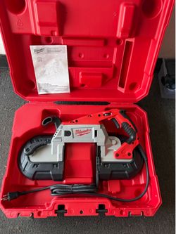 Milwaukee Deep Cut Portable Band Saw w/ Hard Case