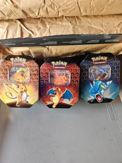 Hidden fates tins 3 set