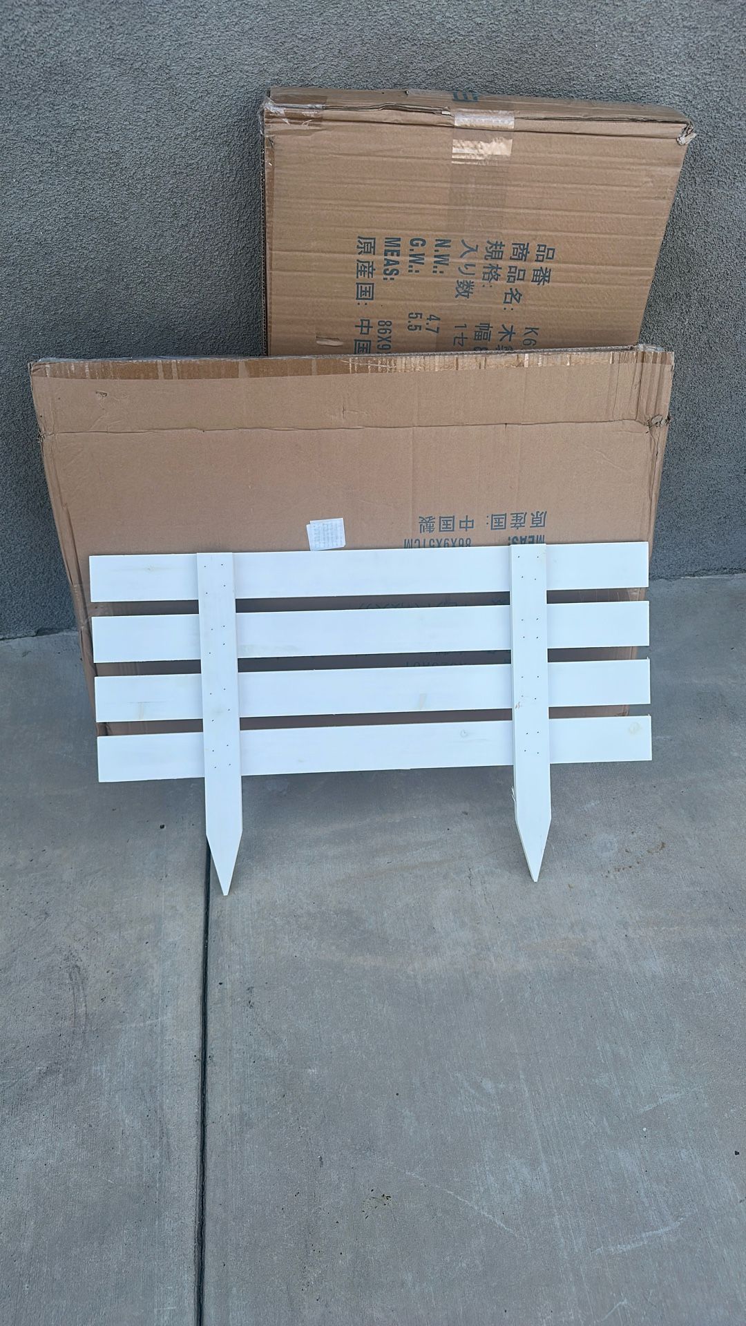 Wood Fence 8 Pieces