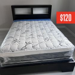 Full Size Pillow Top Bamboo Brand Mattress New