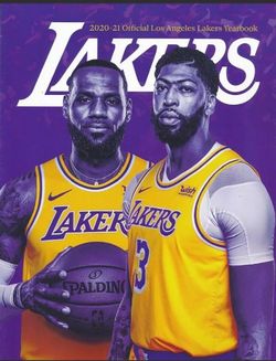 Lakers 2020-2021 Official Los Angeles Lakers Yearbook