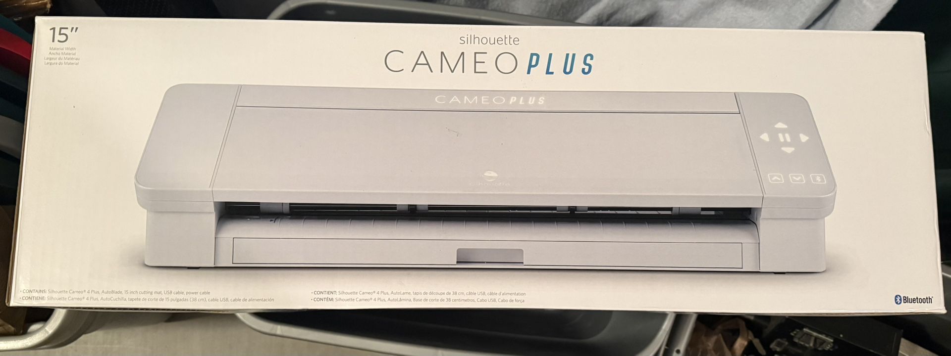 Silhouette Cameo 4 Plus Electronic Cutting Machine, 15 inch