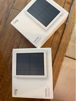 Ring solar panels