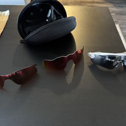 Oakley Radar White/Silver Mirror Includes Extra Prizm Polarized Lens