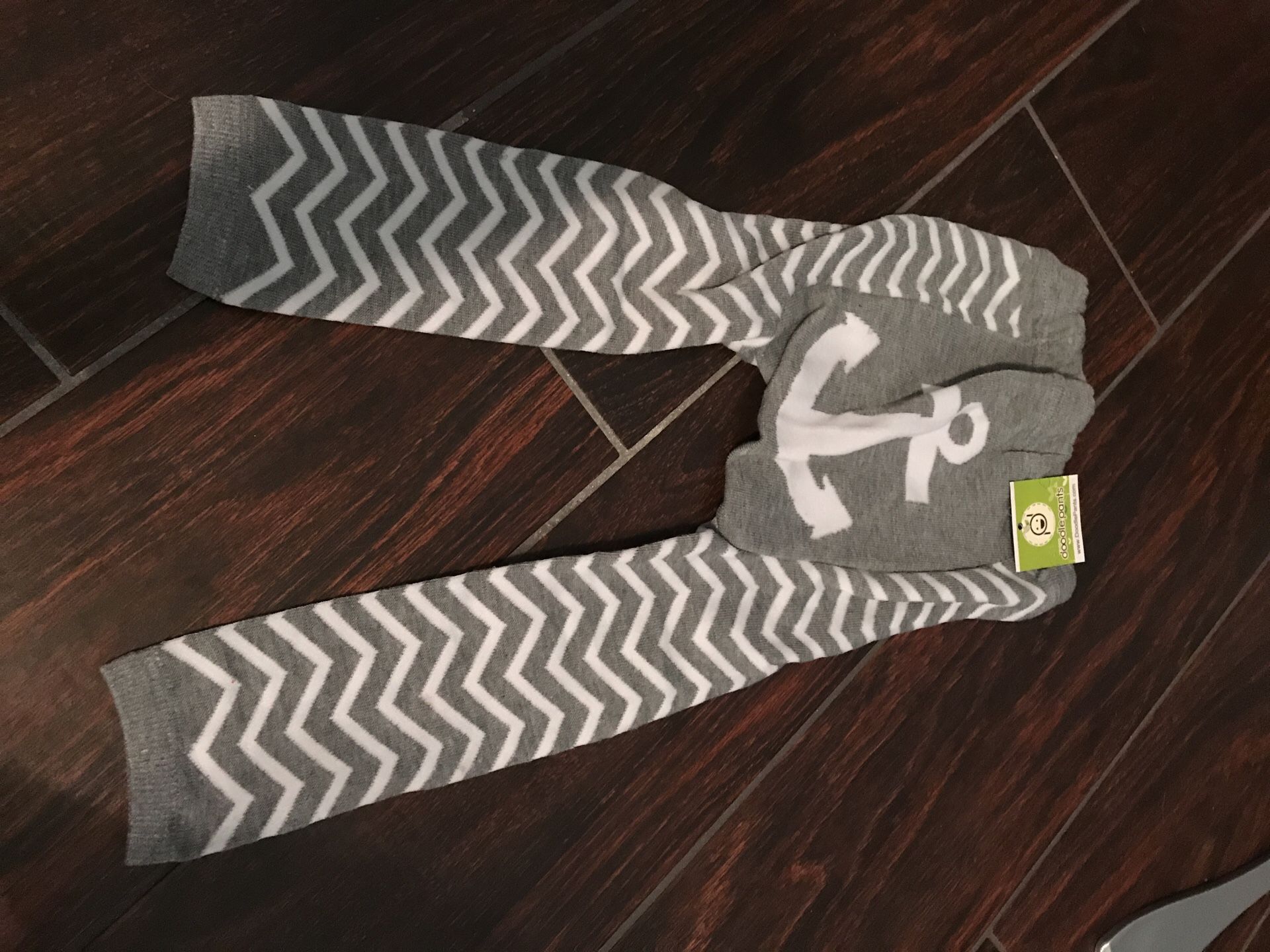 Chevron Anchor Doodle Pants