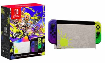 Brand new Splatoon Nintendo OLED Console