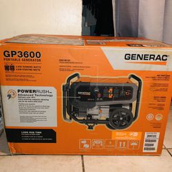 GP3600 Portable Generator GENERAC