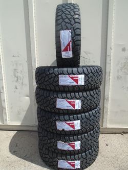 LT 255/80/17 New Advanta RTX-850 R/T 10 Ply Tires (Set Of 6)