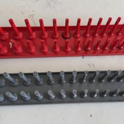 Snap On 1/2” Drive Standard And Metric Socket Holders