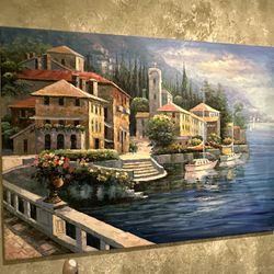 Oil Painting of Italy