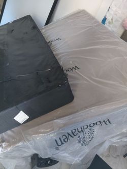 King and queen box spring