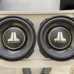 JL Audio 10TW3-D4 10-inch Subwoofers (Two)