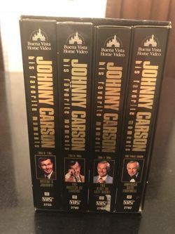 JOHNNY CARSON VHS COMEDY COLLECTION