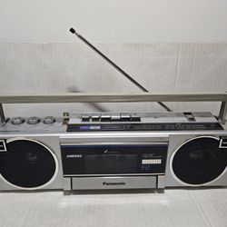 Panasonic RX-F2 Boombox Stereo Cassette Player Recorder