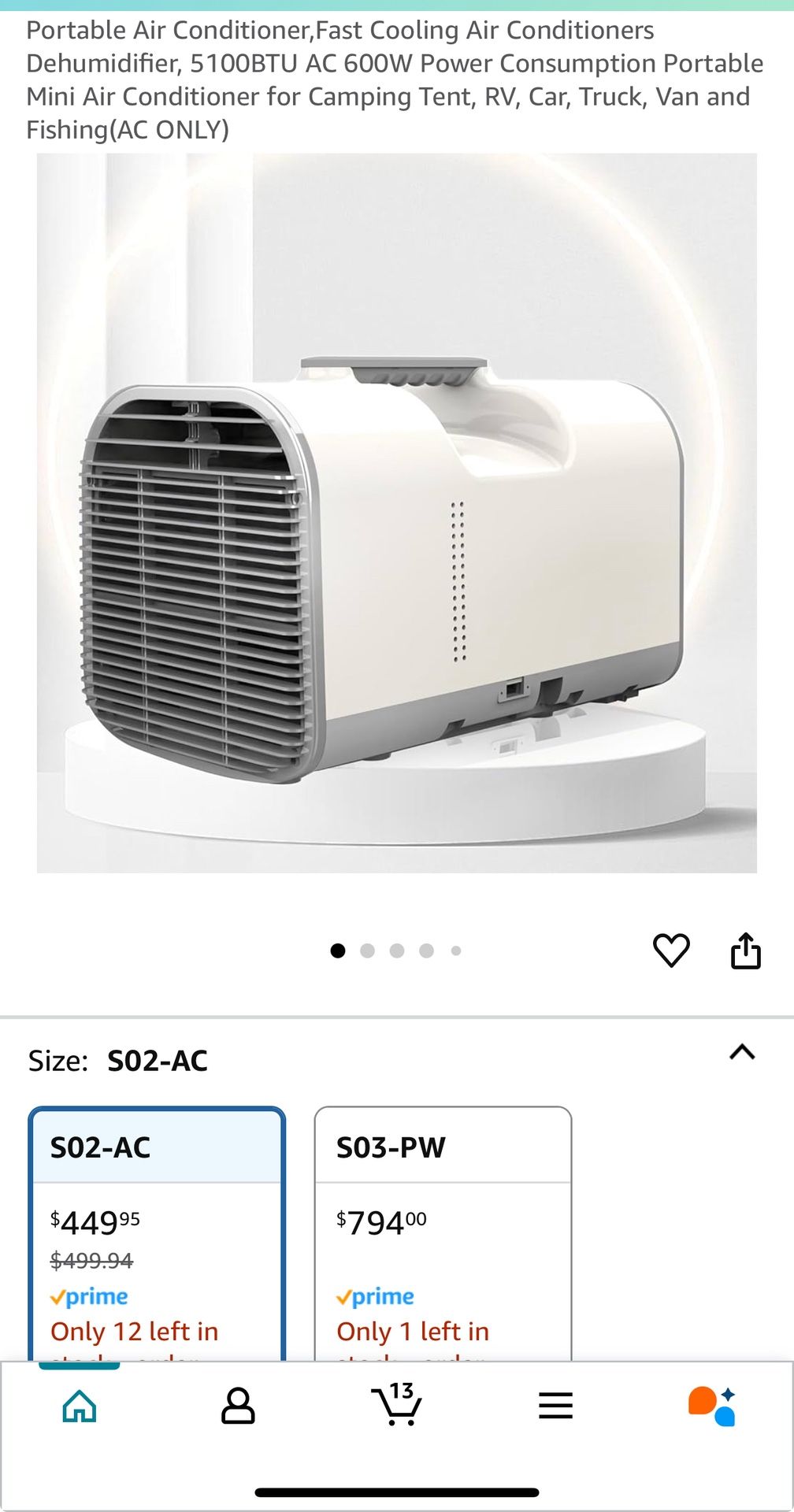 New In Box Portable Ac Unit Bluetooth Talking
