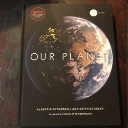 Brand New “OUR PLANET” Hardback Book