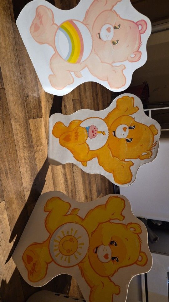 CareBear Cut Outs w/stands