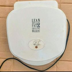 George Foreman Grilling Machine -Lean Mean Fat Reducing,  White, Sell