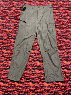 Vintage Y2K SIDEOUT Zip Leg Cargo Pants Skater Grunge Wide Leg Baggy Mens 36x31