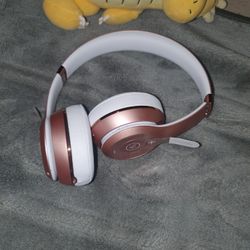 Beats By Dr  Dre Rose Gold Headphones