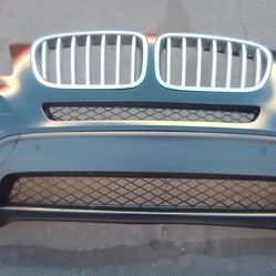 2011-2014 Bmw X3 Front Bumper (Complete) With Grills, Fog Light, Parking Assistant Sensors Oem