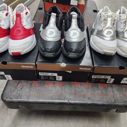 Reebok Answer Preowned Size 9.5 Iverson Shoes COLLECTION LOT