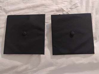 Black Tufted Square Cushions Set of 2