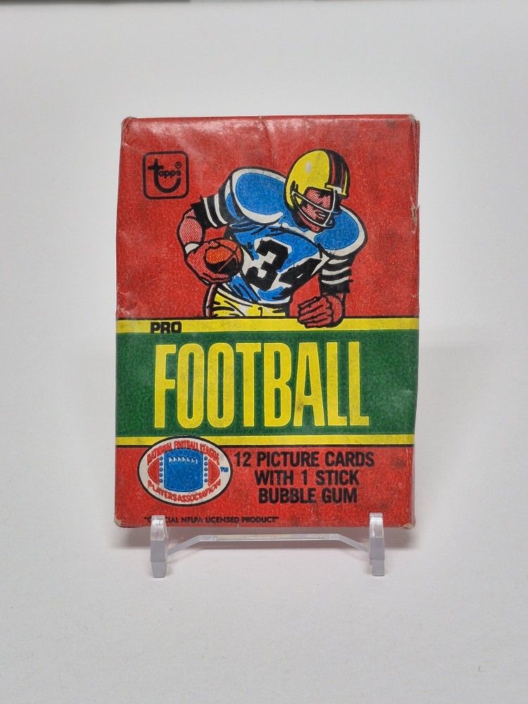 1980 Topps Football Wax Pack - Sealed - Phil Simms RC Year - Vintage NFL Cards
