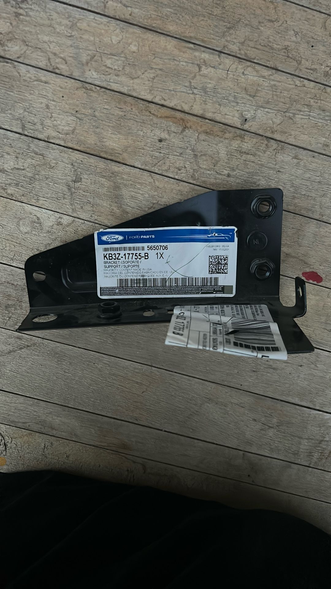 2019-2023 Ford Ranger Front Left Upper Bumper Mount Bracket Ranger