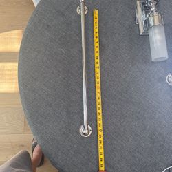 Pottery Barn Sussex 24” Towel Bar Chrome Finish