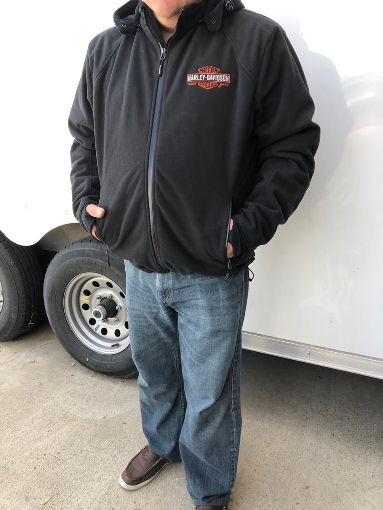 Harley Davidson Men s Roadway Waterproof Fleece Riding Jacket