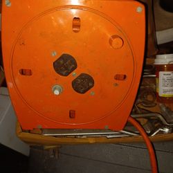 Roll up extension cord