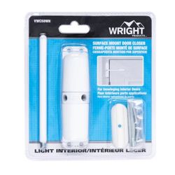 White Residential Door Closer