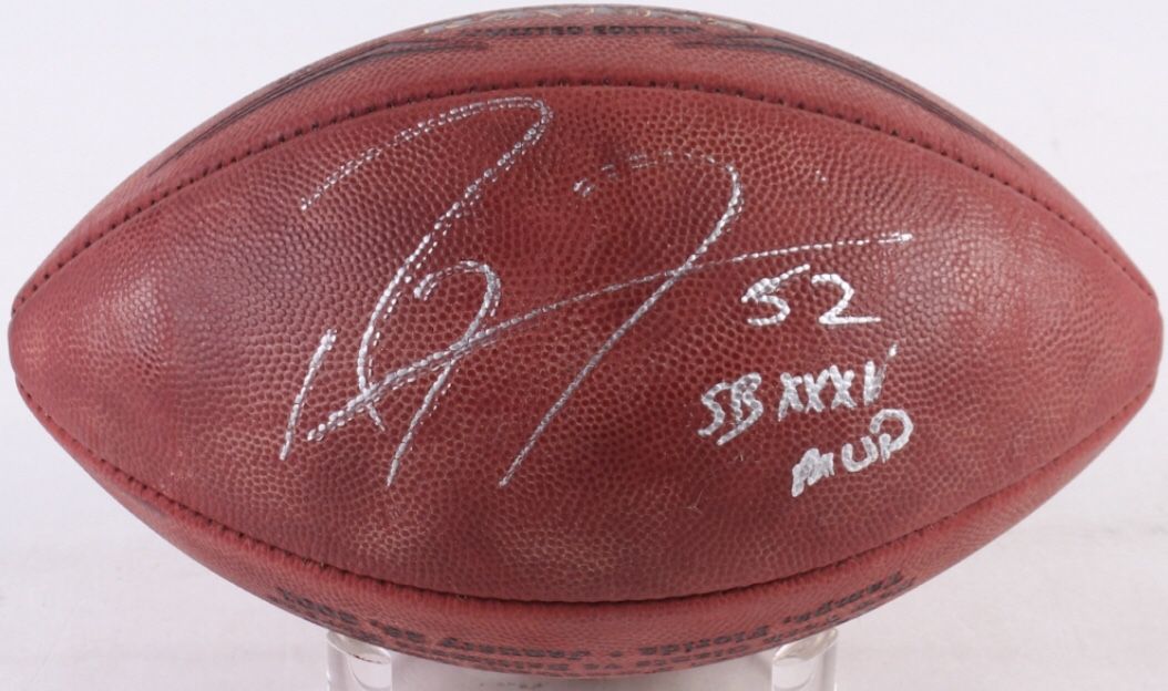 Ray Lewis Signed Ravens Offical Super Bowl XXXV Game Ball Inscribed "SB XXXV MVP"