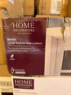Home Decorators Collection Sirrine Large Exterior Wall Lantern
