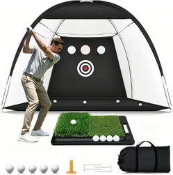 10x7FT Practice Net with Mat(brand new)