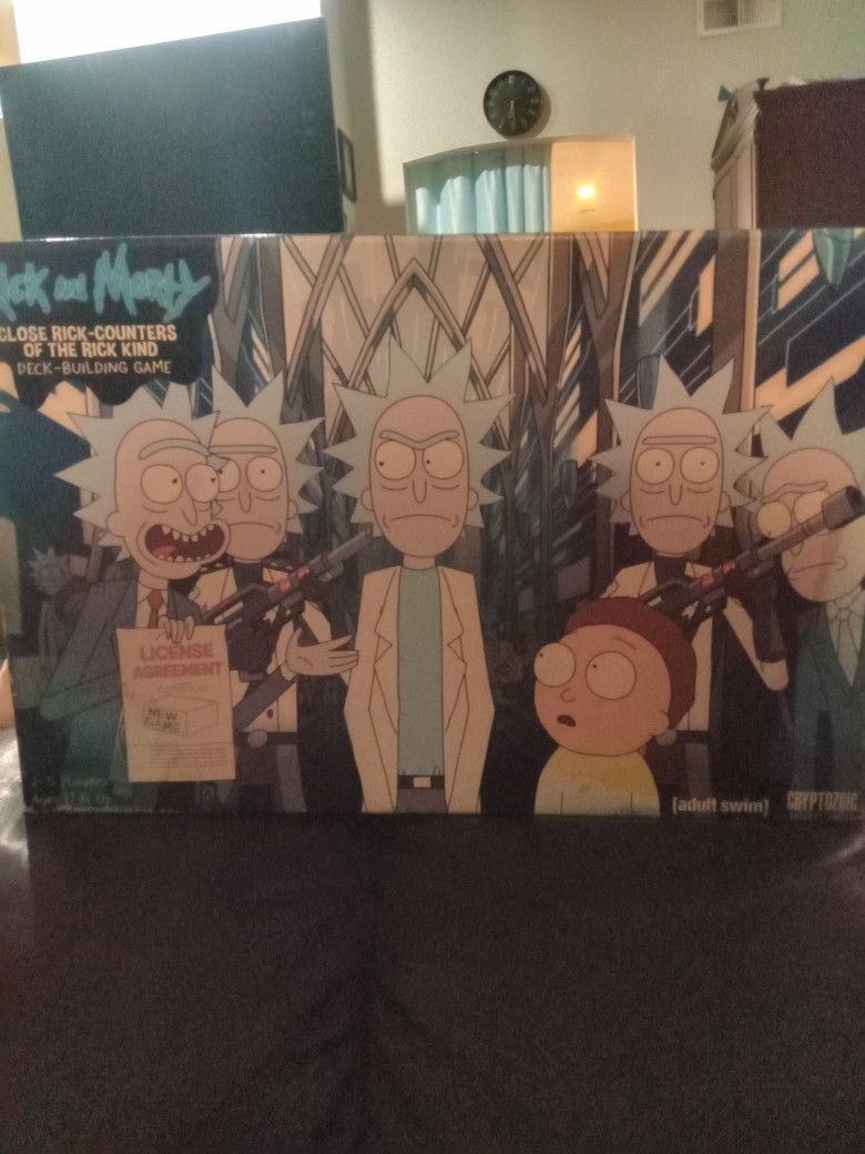 Rick And Morty Close Rick-Counters Of The Rick Kind Deck-Building Game