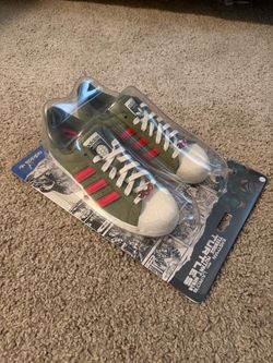 Adidas superstar teenage ninja turtles size 10 mens