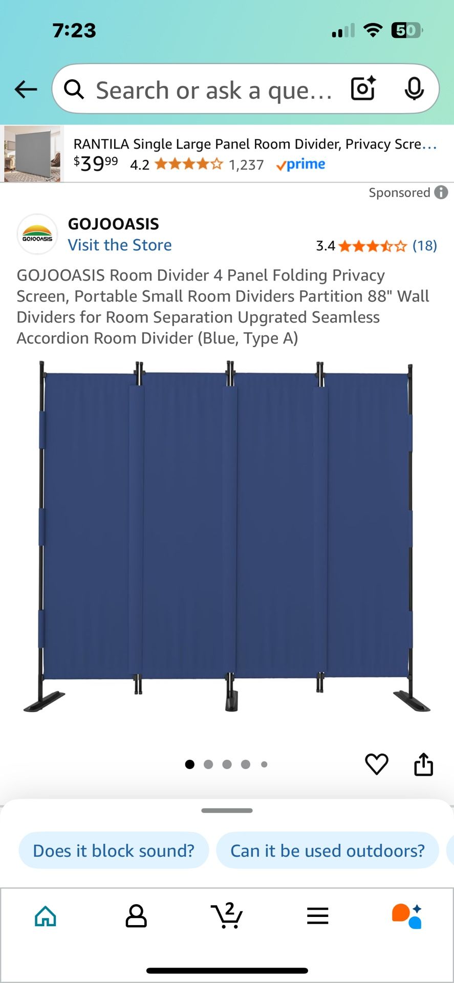 Brand New Privacy Screen 
