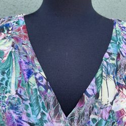 Asymmetrical self-tie  Dress -Brand Sangria 🆕