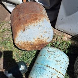 Vintage Propane Bottles 
