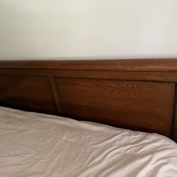 King Size Bed Frame And 2 Matching Night Stands