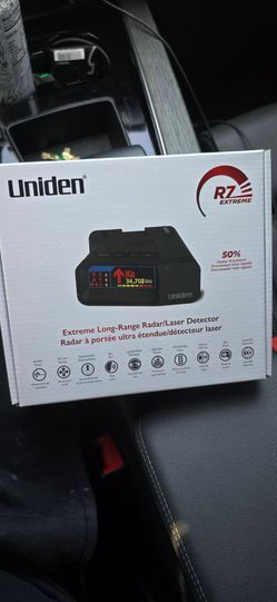 Uniden r7 radar detector