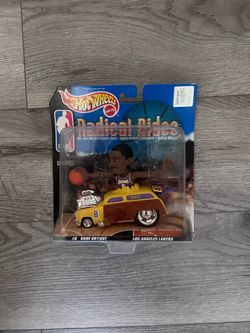 1998 Mattel Hot Wheels Radical Rides die-cast vehicle featuring a Kobe Bryant