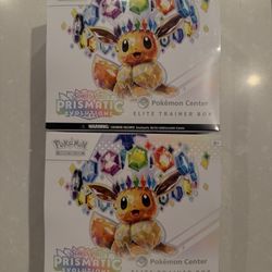 PC Prismatic Evolutions ETB