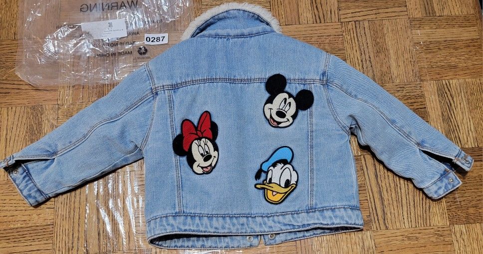 Zara Disney Denim Jacket (0287)