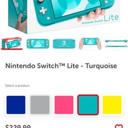 Nintendo Switch Lite Turquoise