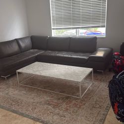 Modani Leather Couch 