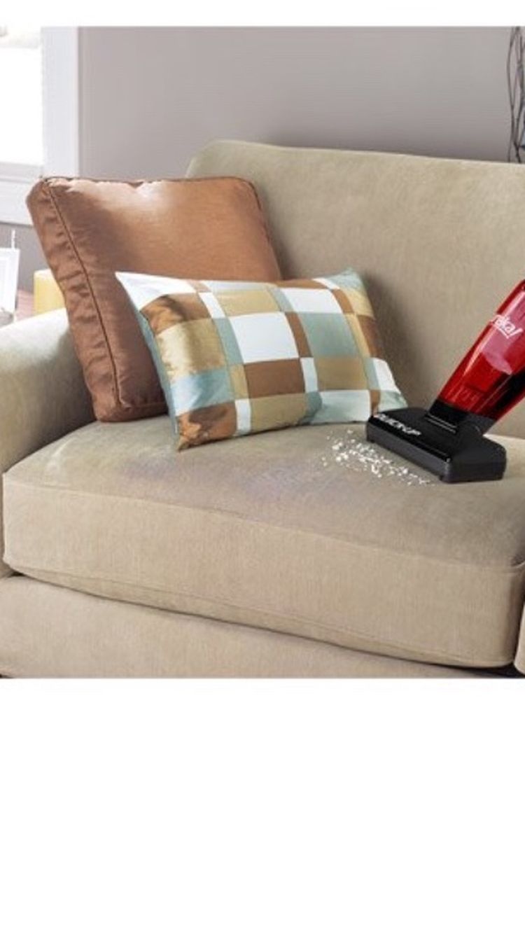 Eureka Multi-surface Bagless Stick Vacuum Cleaner with Motorized Brush Roll Quick-Up, 169J, Red
