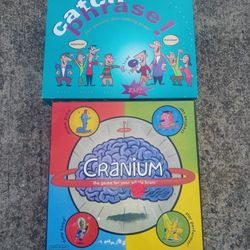 Lot Of 2 Boardgames Cranium Catch Phrase